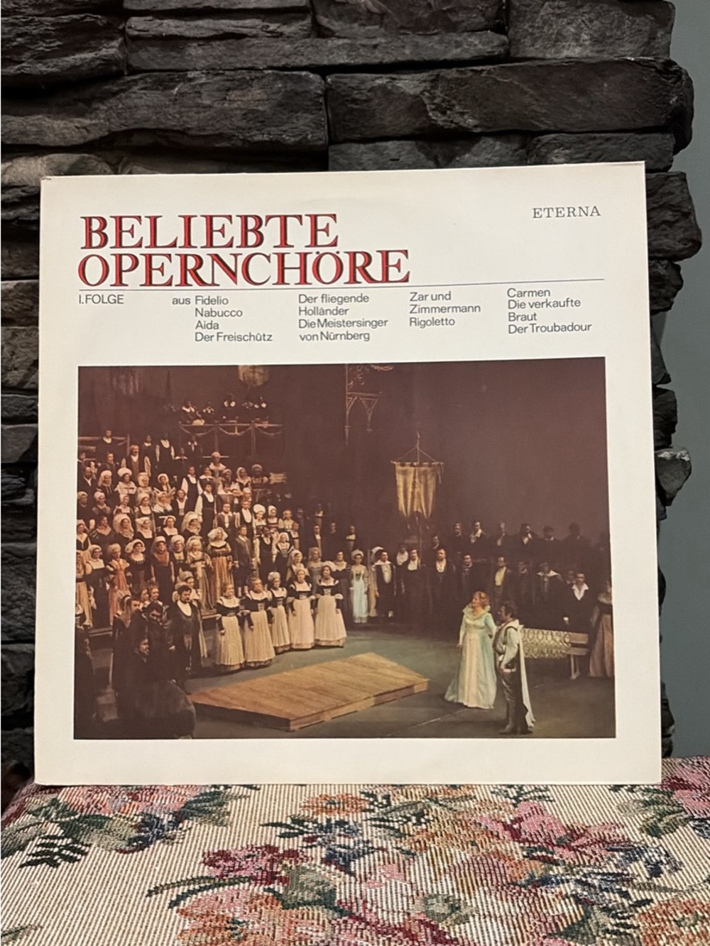 Eterna Beliebte Opernchöre I. Folge Vinyl Record